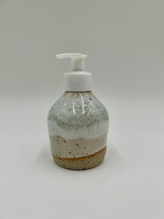 Soap Pump - Sage - Reactive Flowing Glaze - S1