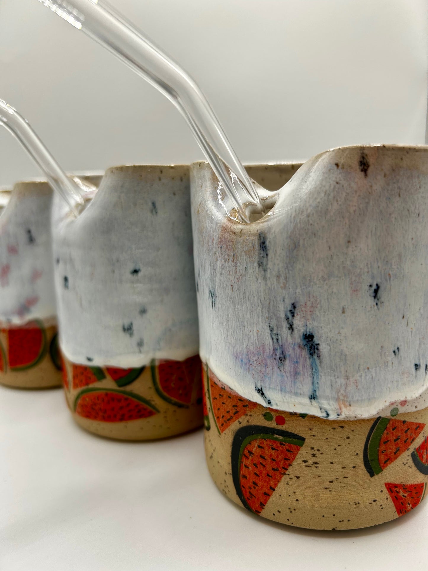 Fruity Straw Cup - Watermelon