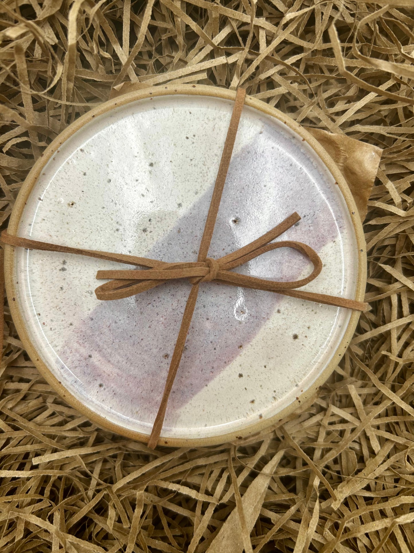 Set of Two Coasters - Purple