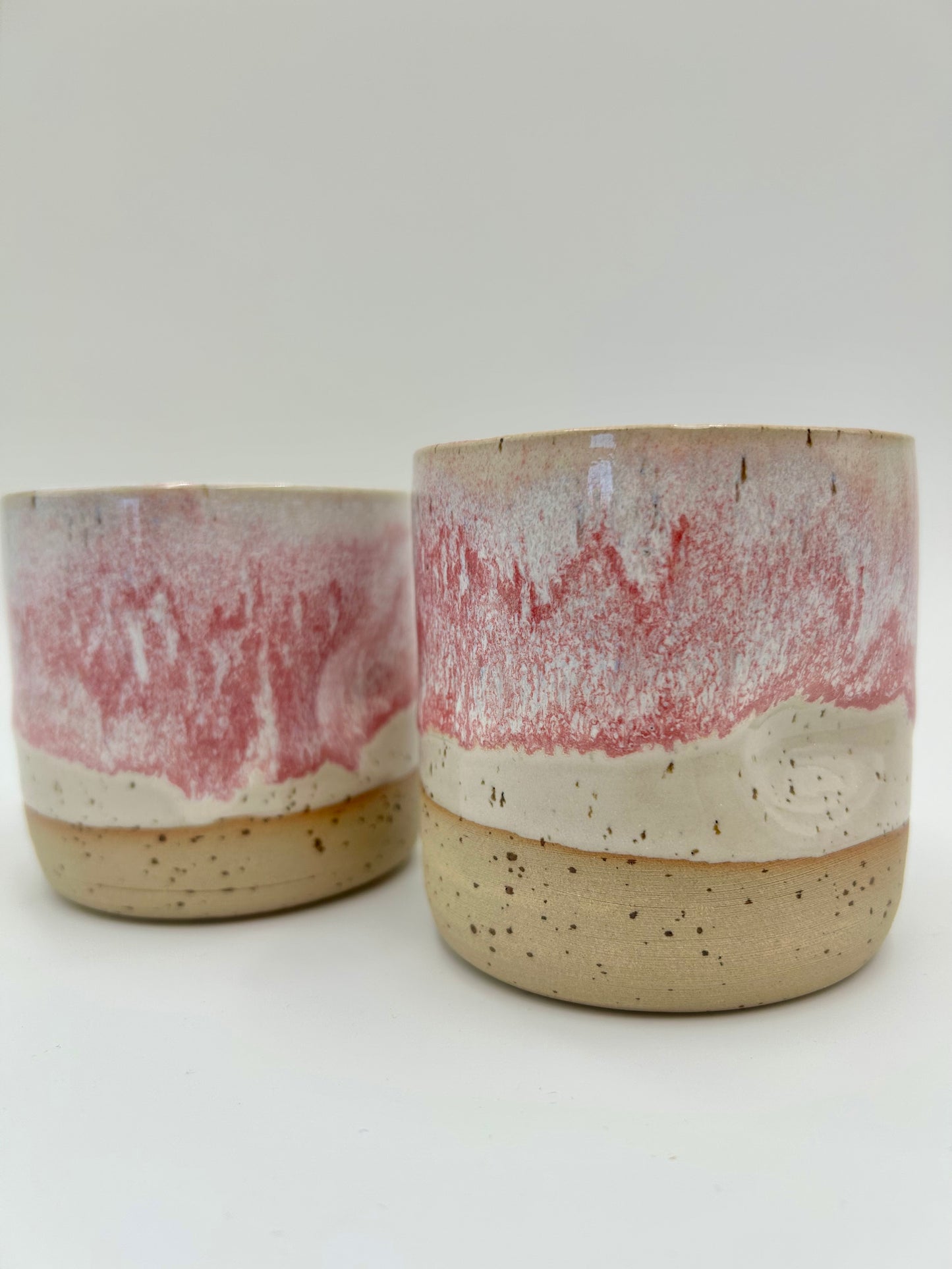 Thumb Tumbler - Reactive Glaze - Various Colours