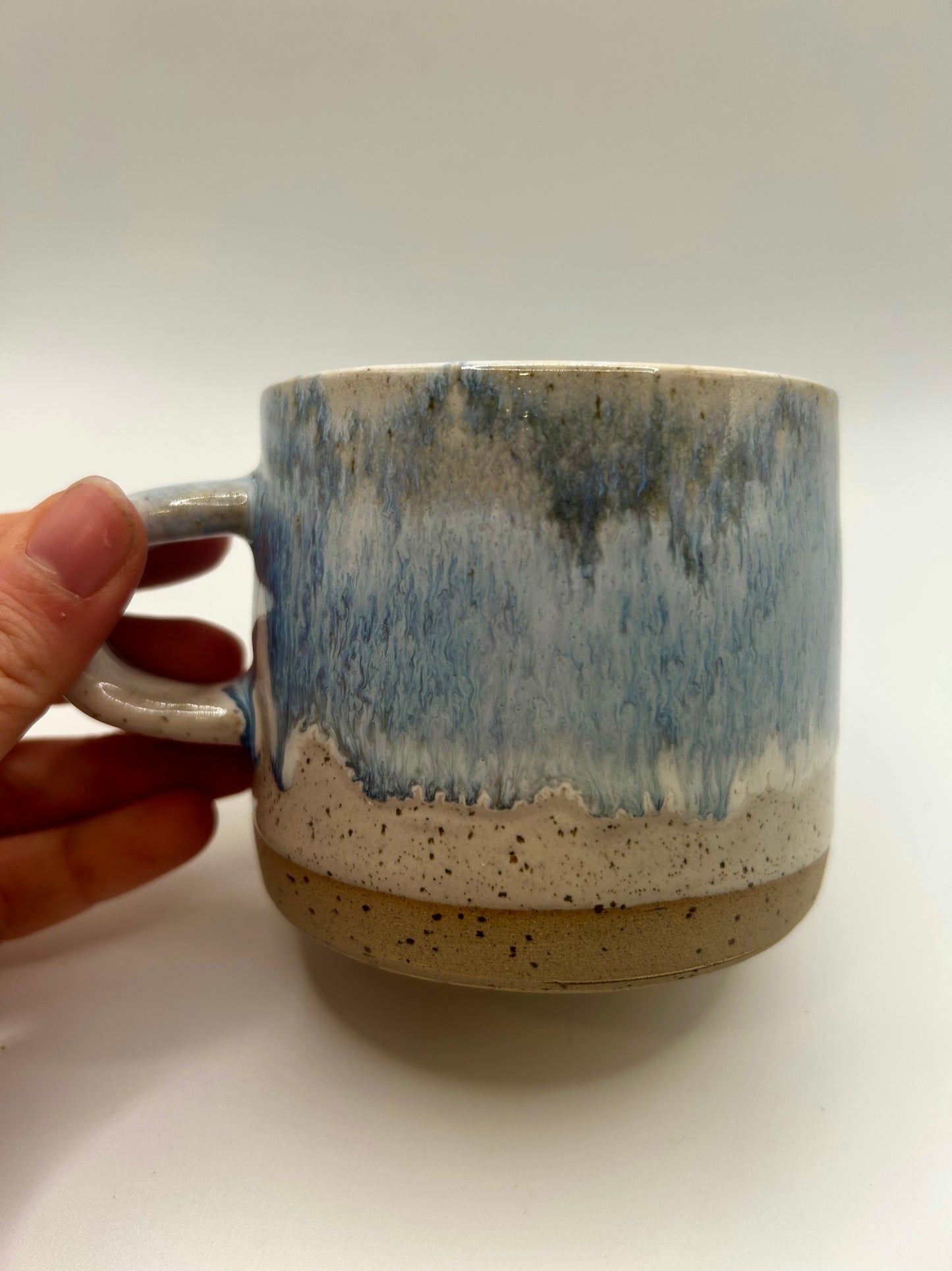 Medium Mug - Reactive Glaze - Blue Sea