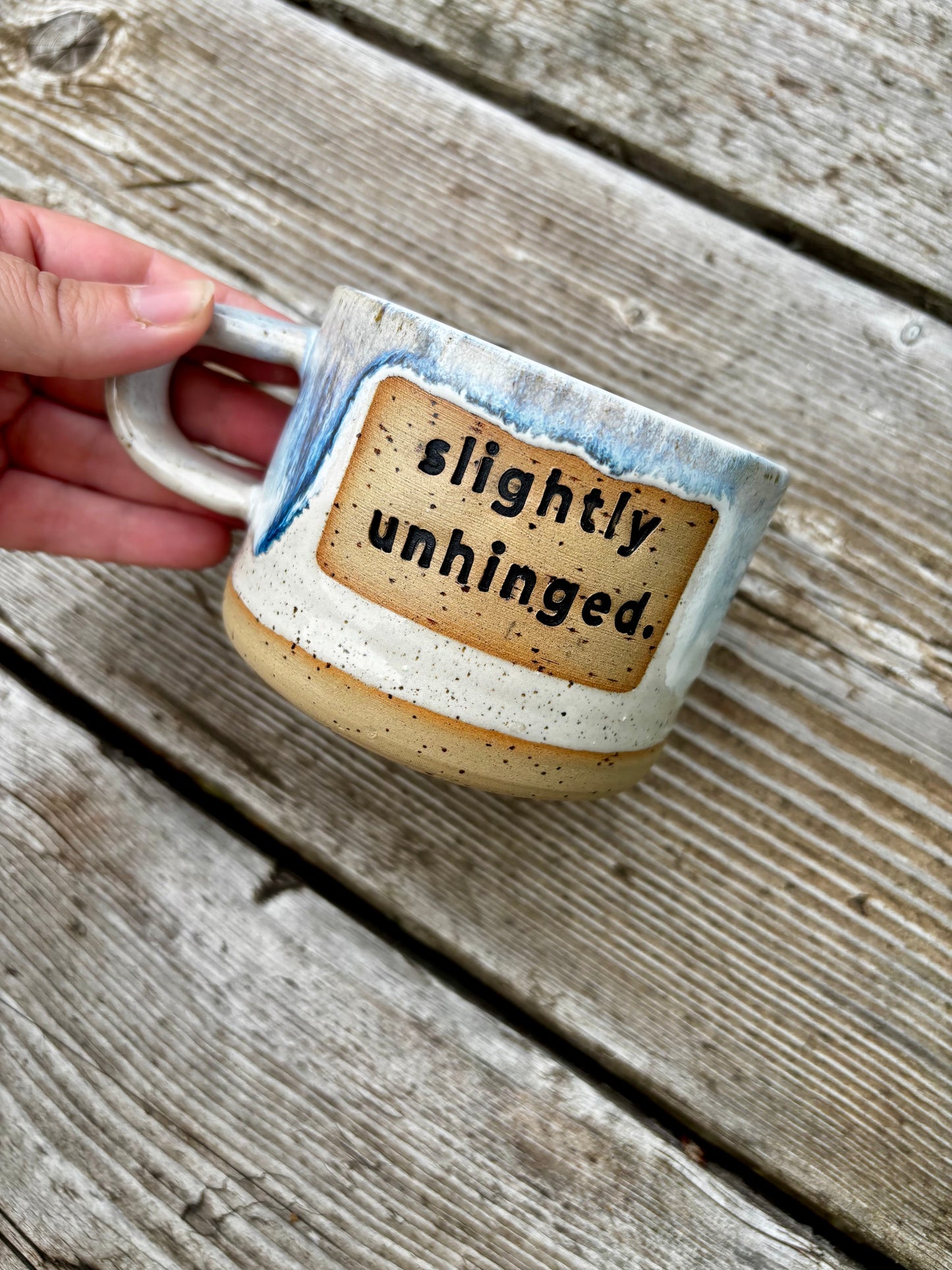 Slightly Unhinged - Mug -  Made to Order