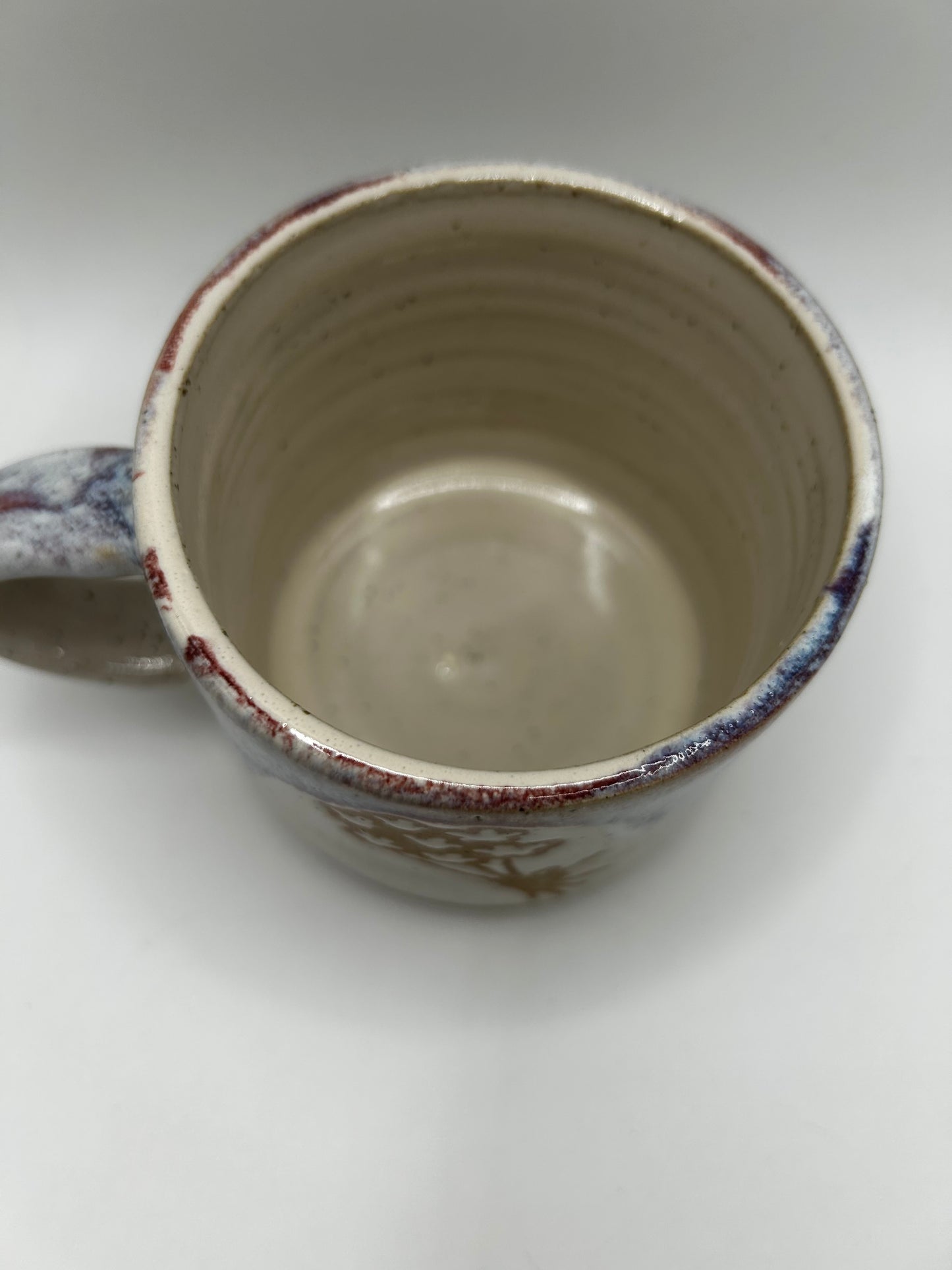 Medium Mug - Reactive Glaze - Bouquet