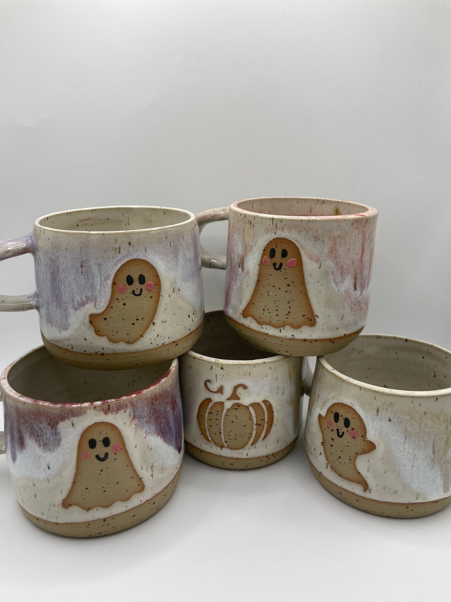 Ghost & Pumpkin Mugs - Custom Pre Order